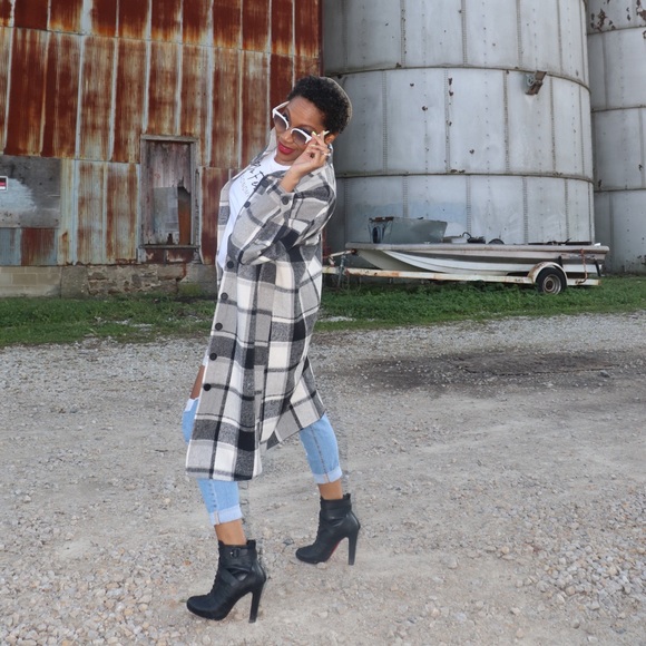 Plaid Shacket - Picture 1 of 6